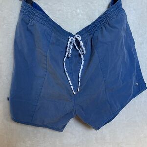 Vintage Oceanside Men's Blue Swim Shorts